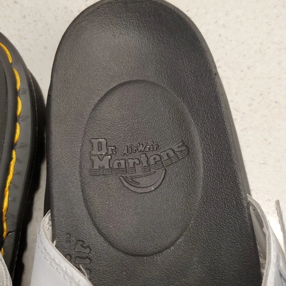 Dr. Martens White Strappy Sandals - Picture 5 of 11